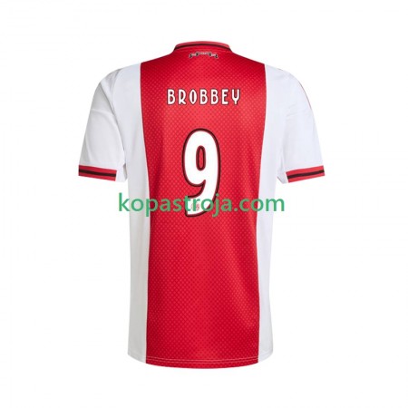 Billiga Fotbollströjor AFC Ajax Brian Brobbey 9 Hemma tröja 2025/26 Kortärmad